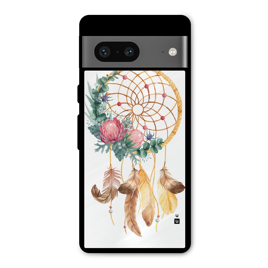 Watercolor Dreamcatcher Metal Back Case for Google Pixel 7