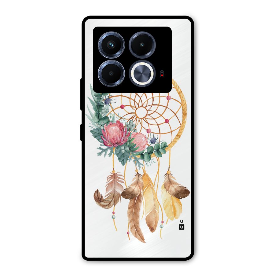Watercolor Dreamcatcher Metal Back Case for Infinix Note 40 5G