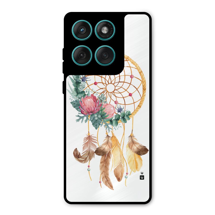 Watercolor Dreamcatcher Metal Back Case for Motorola Edge 60 Fusion
