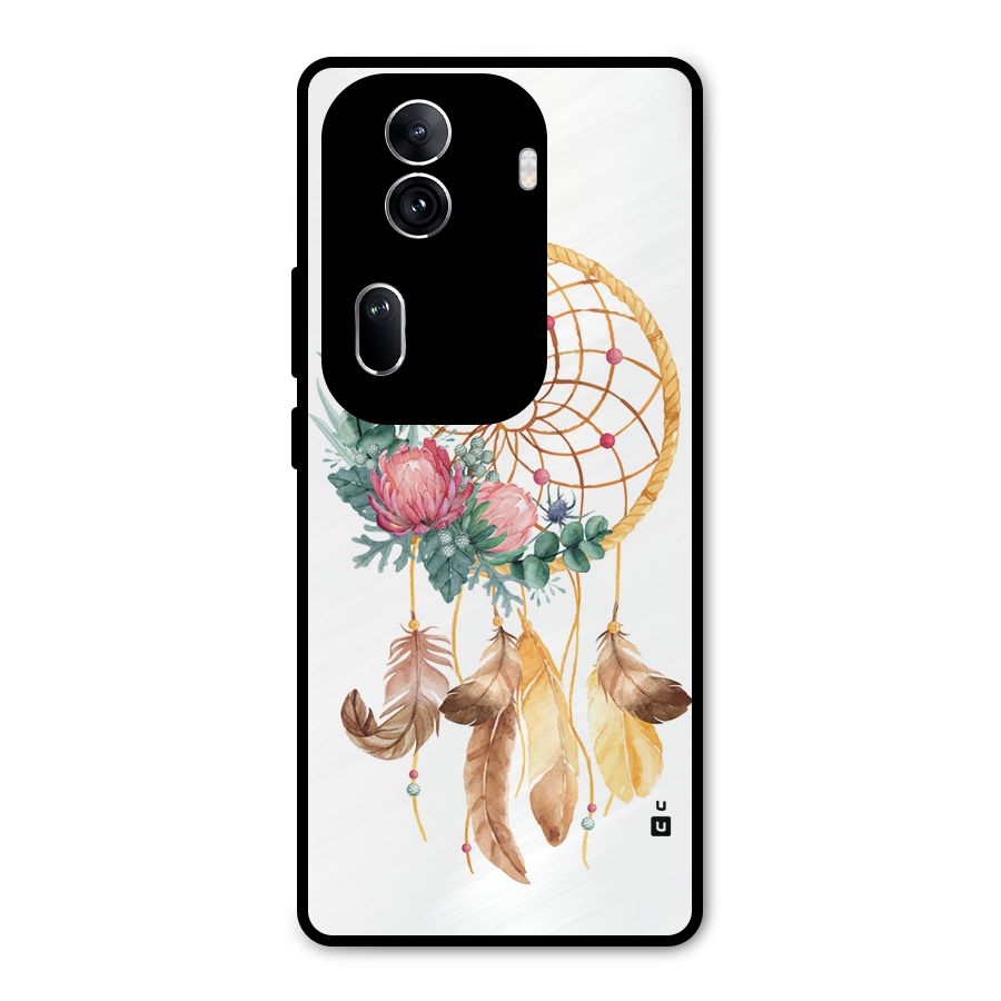 Watercolor Dreamcatcher Metal Back Case for Oppo Reno11 Pro 5G