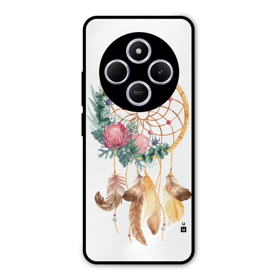 Watercolor Dreamcatcher Metal Back Case for Poco C75 5G