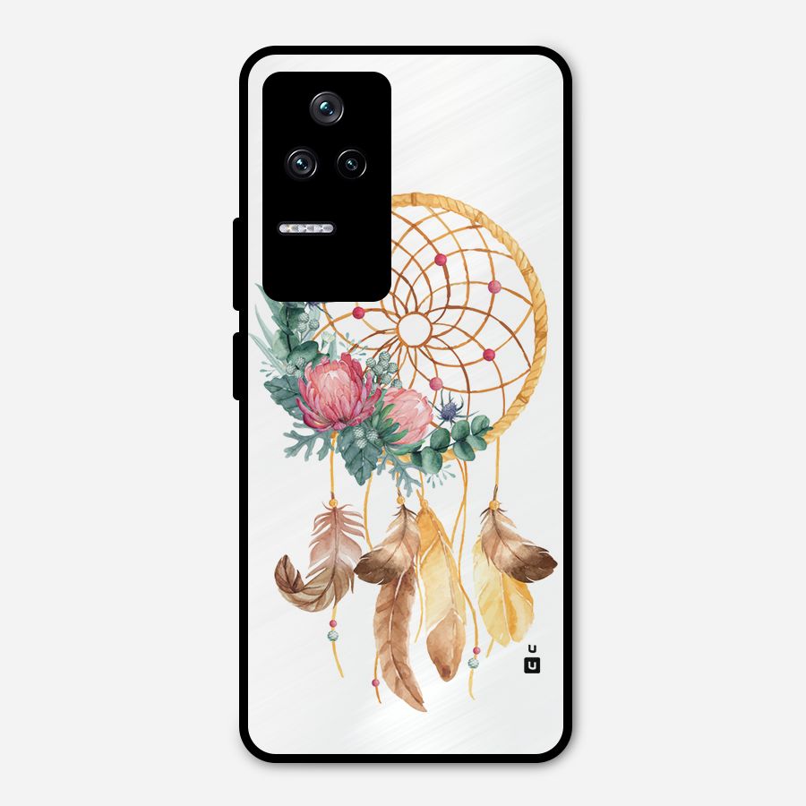 Watercolor Dreamcatcher Metal Back Case for Poco F4 5G