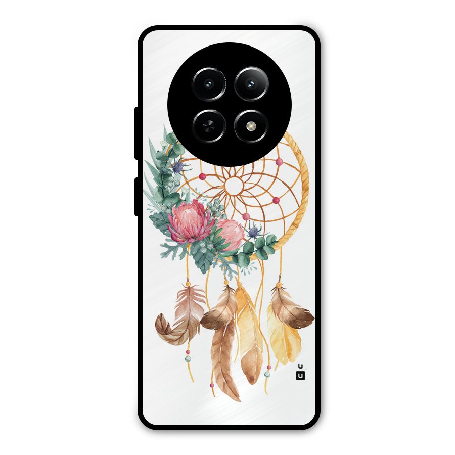 Watercolor Dreamcatcher Metal Back Case for Realme 12 5G