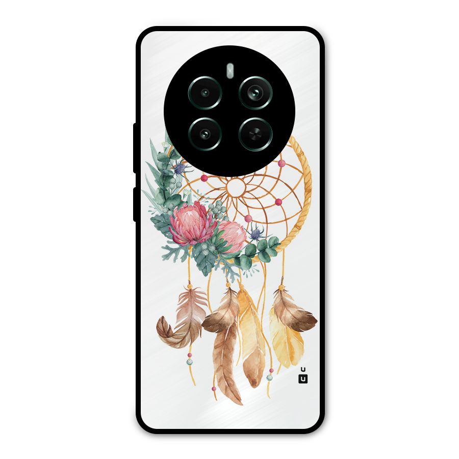 Watercolor Dreamcatcher Metal Back Case for Realme 12 Pro Plus