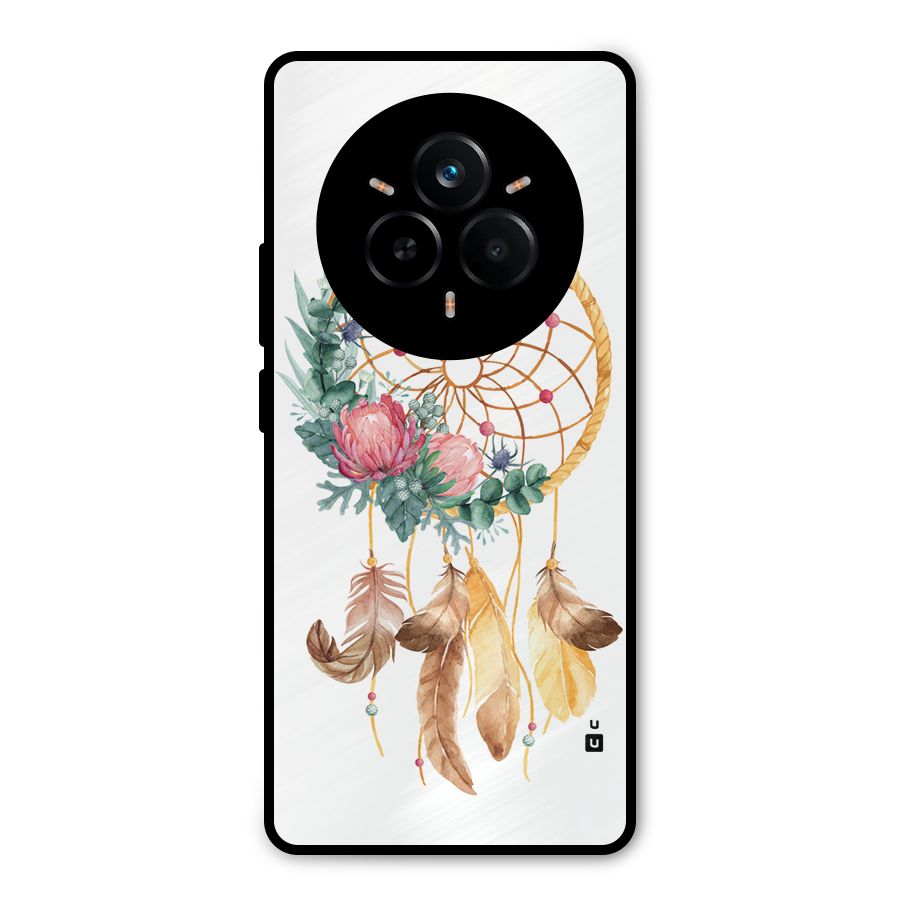Watercolor Dreamcatcher Metal Back Case for Realme 14 Pro
