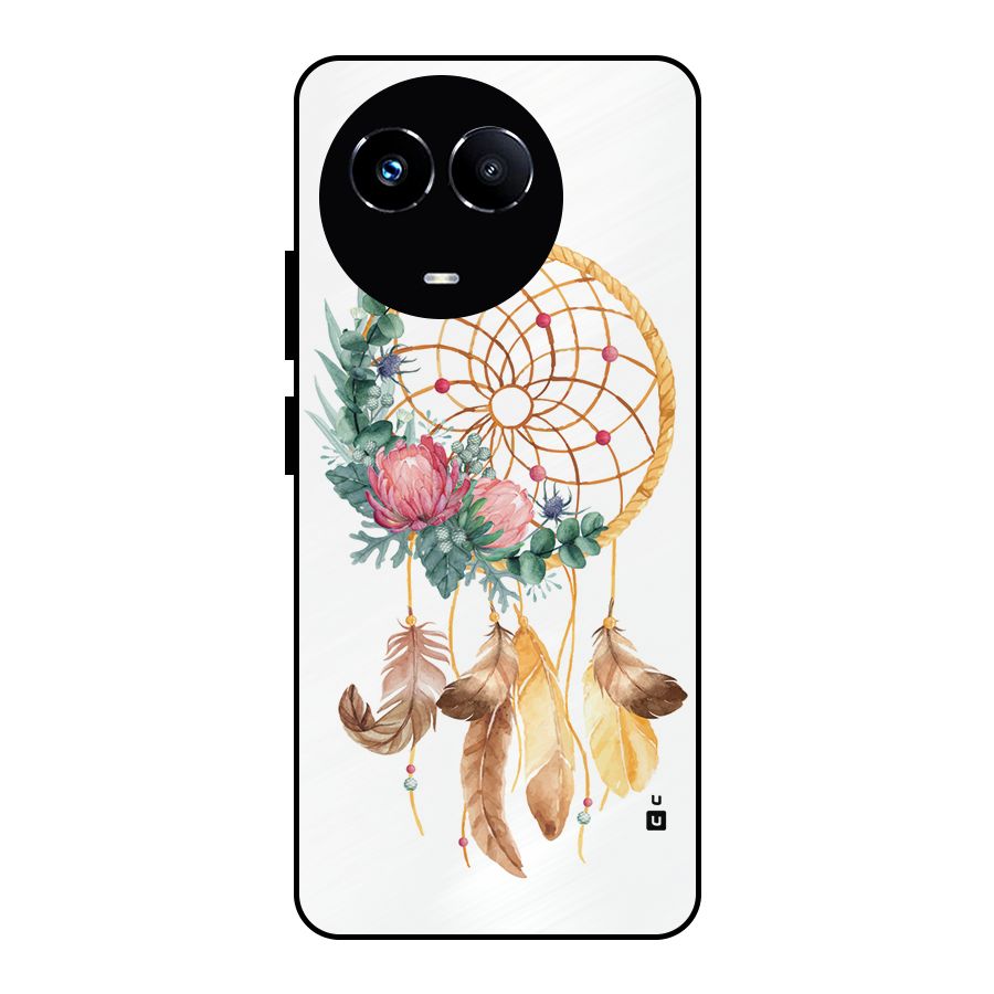 Watercolor Dreamcatcher Metal Back Case for Realme Narzo 60X