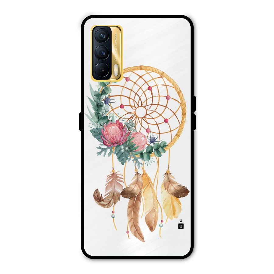 Watercolor Dreamcatcher Metal Back Case for Realme X7