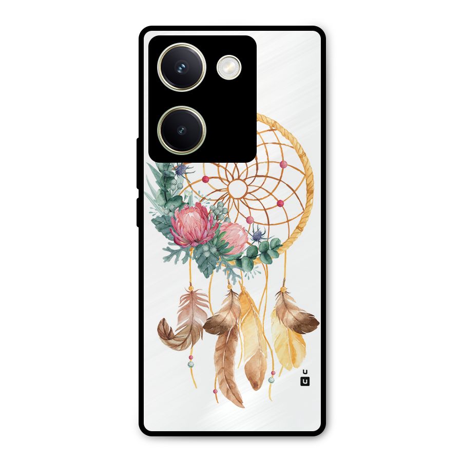 Watercolor Dreamcatcher Metal Back Case for Vivo Y200 Pro