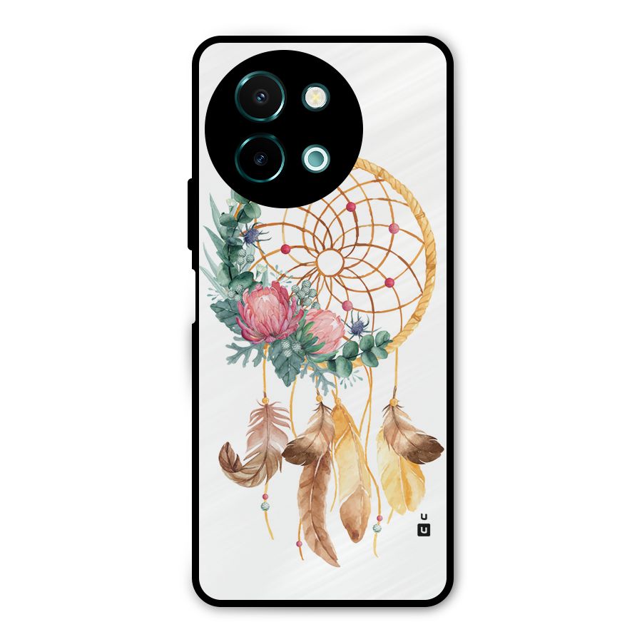 Watercolor Dreamcatcher Metal Back Case for Vivo Y58