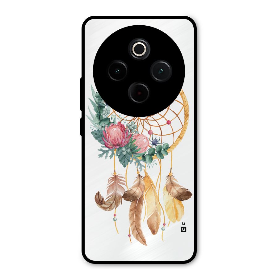Watercolor Dreamcatcher Metal Back Case for iQOO Z10