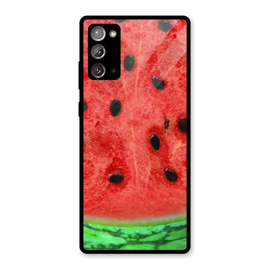 Watermelon Design Glass Back Case for Galaxy Note 20