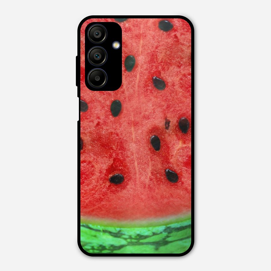 Watermelon Design Metal Back Case for Galaxy A15 5G