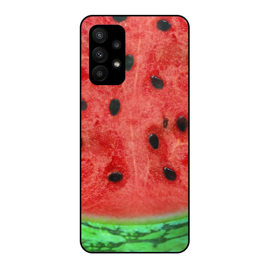Watermelon Design Metal Back Case for Galaxy A23