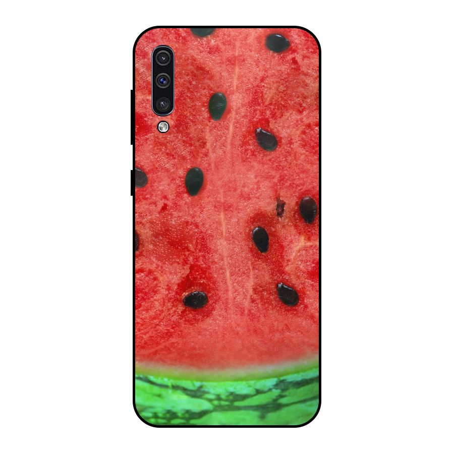 Watermelon Design Metal Back Case for Galaxy A50s