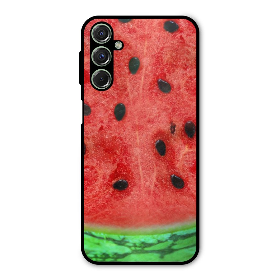 Watermelon Design Metal Back Case for Galaxy F34