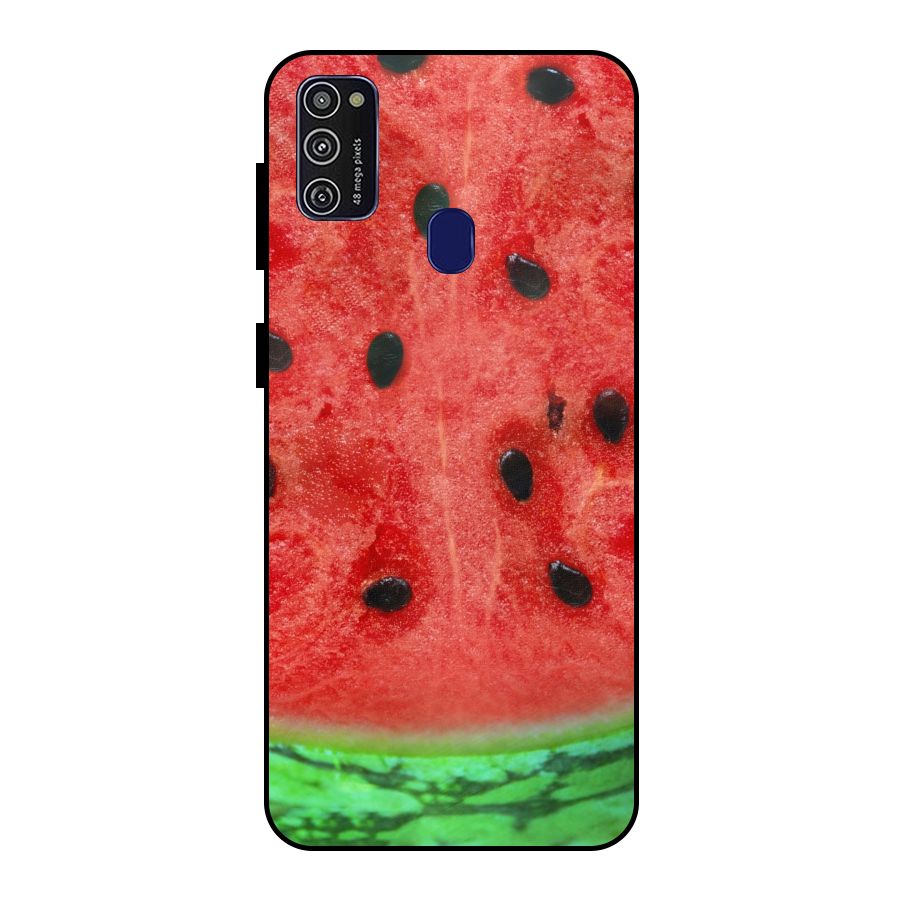 Watermelon Design Metal Back Case for Galaxy M21