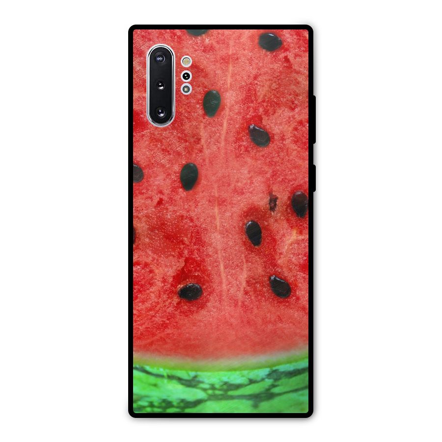 Watermelon Design Metal Back Case for Galaxy Note 10 Plus