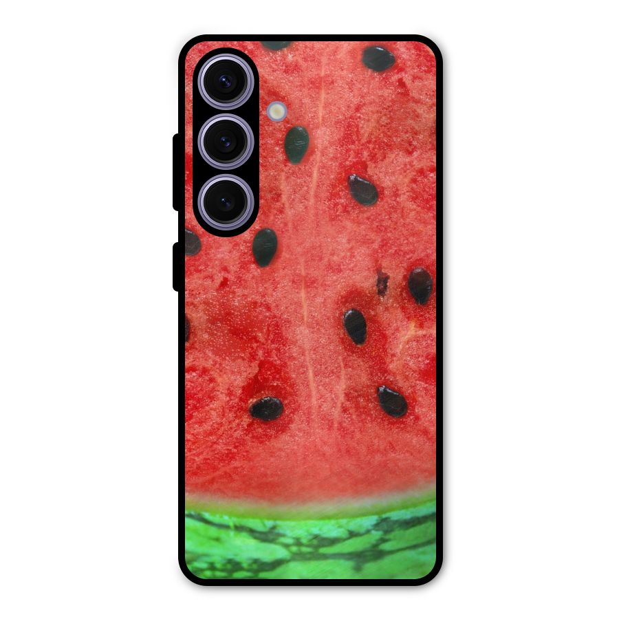 Watermelon Design Metal Back Case for Galaxy S24
