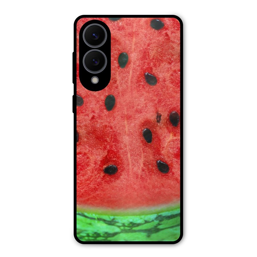 Watermelon Design Metal Back Case for Galaxy S25 Edge