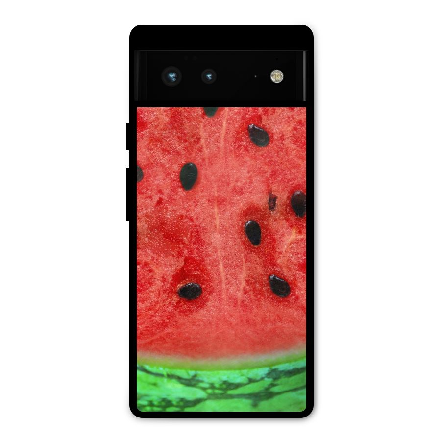 Watermelon Design Metal Back Case for Google Pixel 6