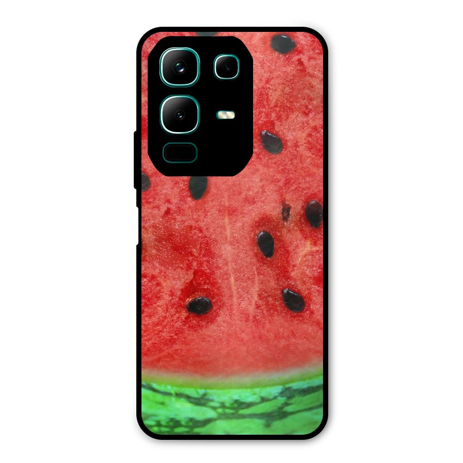 Watermelon Design Metal Back Case for Infinix Note 50x