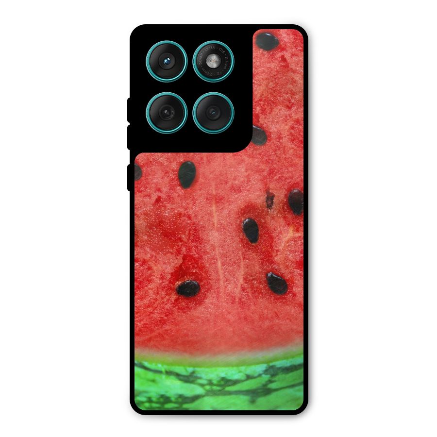 Watermelon Design Metal Back Case for Motorola Edge 60 Fusion