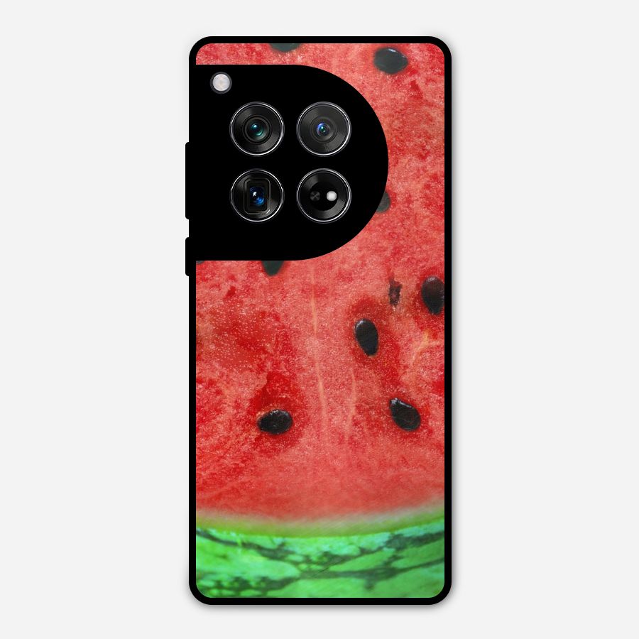 Watermelon Design Metal Back Case for OnePlus 12