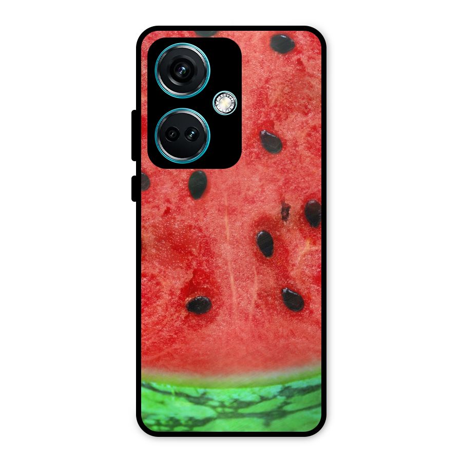 Watermelon Design Metal Back Case for OnePlus Nord CE 3 5G