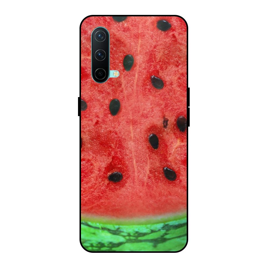 Watermelon Design Metal Back Case for OnePlus Nord CE 5G