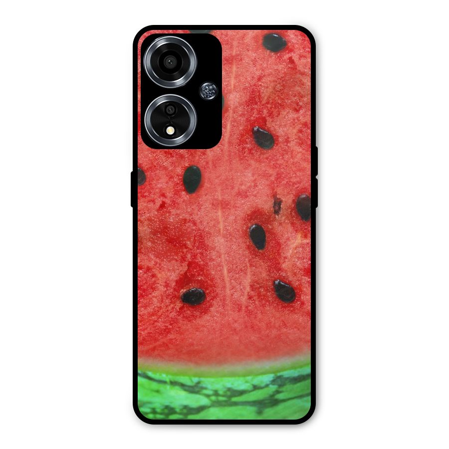 Watermelon Design Metal Back Case for Oppo A59