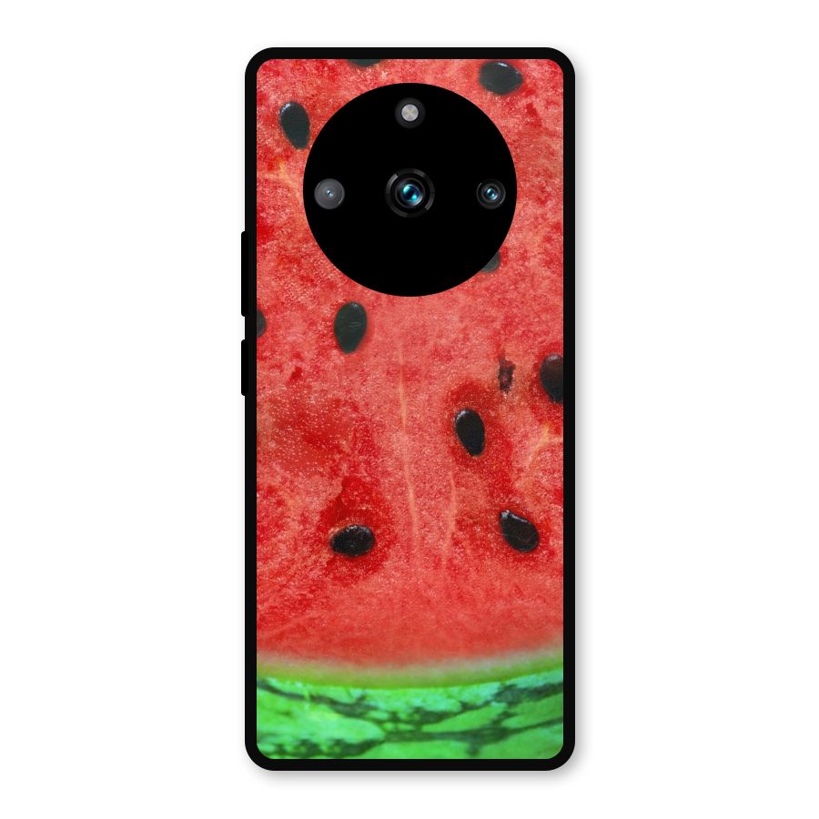 Watermelon Design Metal Back Case for Realme 11 Pro Plus