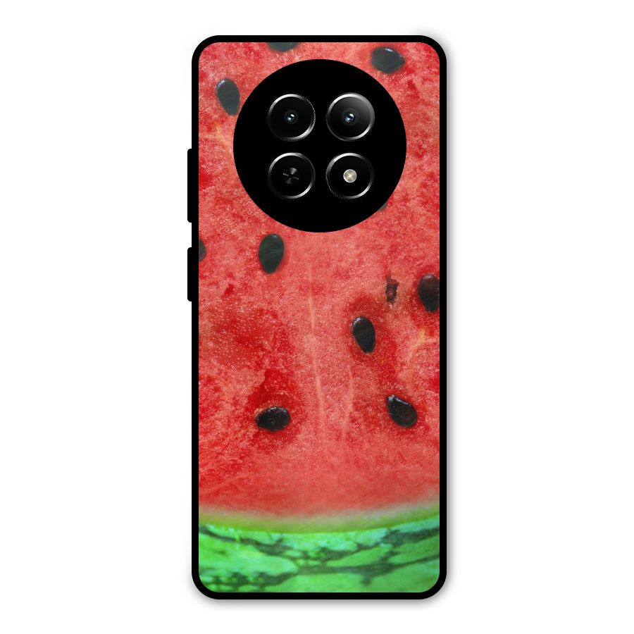 Watermelon Design Metal Back Case for Realme 12 5G