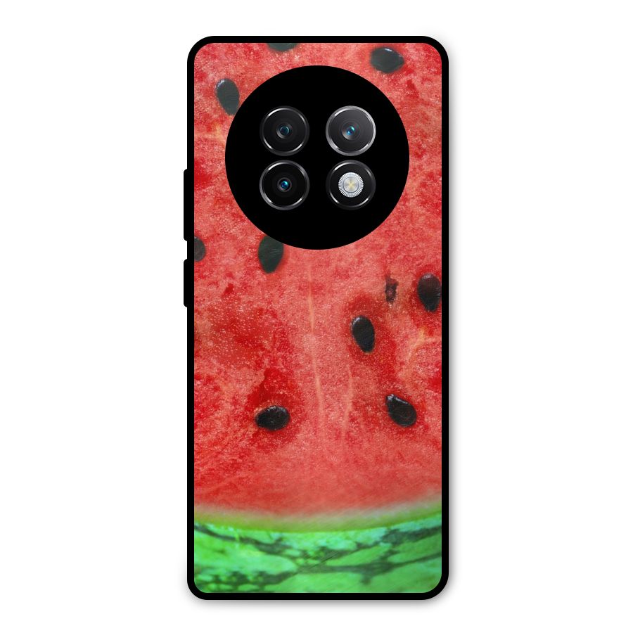 Watermelon Design Metal Back Case for Realme 13 Plus
