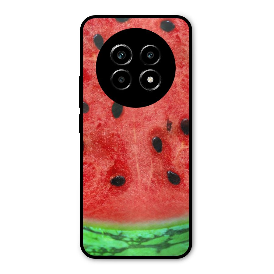 Watermelon Design Metal Back Case for Realme 13 Pro