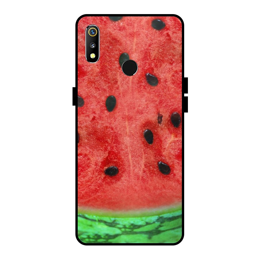 Watermelon Design Metal Back Case for Realme 3i