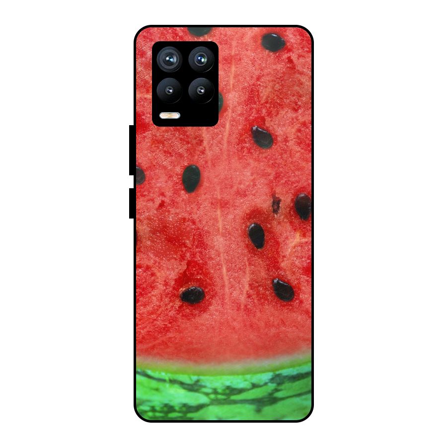 Watermelon Design Metal Back Case for Realme 8 Pro