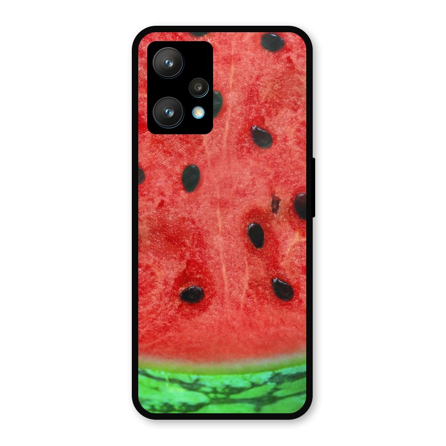 Watermelon Design Metal Back Case for Realme 9 Pro Plus 5G