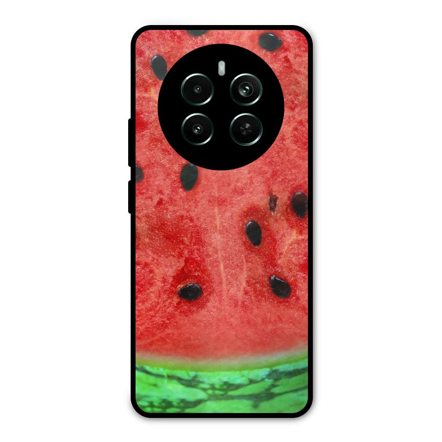 Watermelon Design Metal Back Case for Realme Narzo 70 Pro