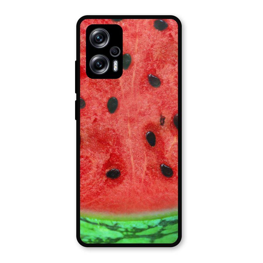 Watermelon Design Metal Back Case for Redmi K50i