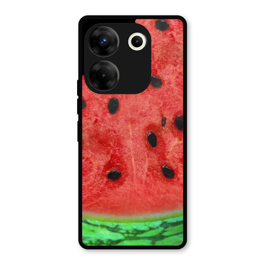 Watermelon Design Metal Back Case for Tecno Camon 20
