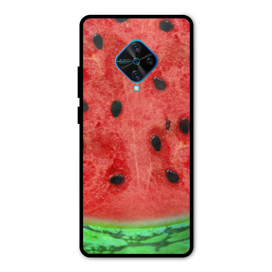 Watermelon Design Metal Back Case for Vivo S1 Pro