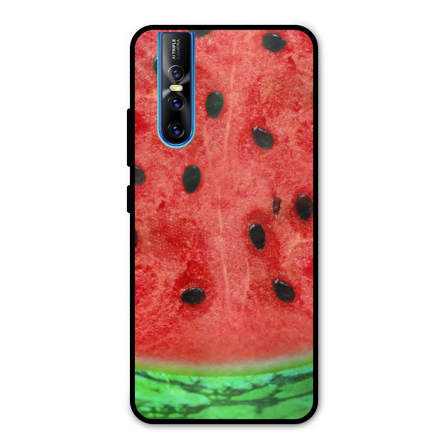Watermelon Design Metal Back Case for Vivo V15 Pro
