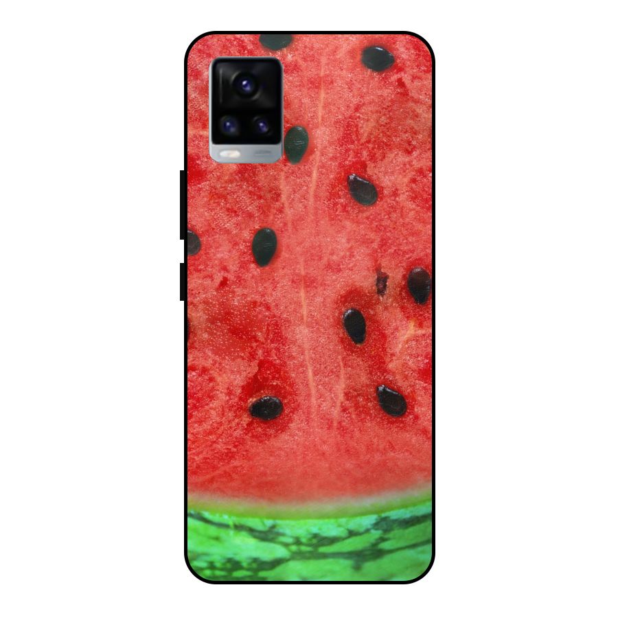 Watermelon Design Metal Back Case for Vivo V20 2021