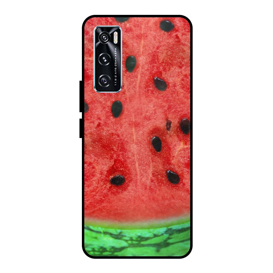 Watermelon Design Metal Back Case for Vivo V20 SE