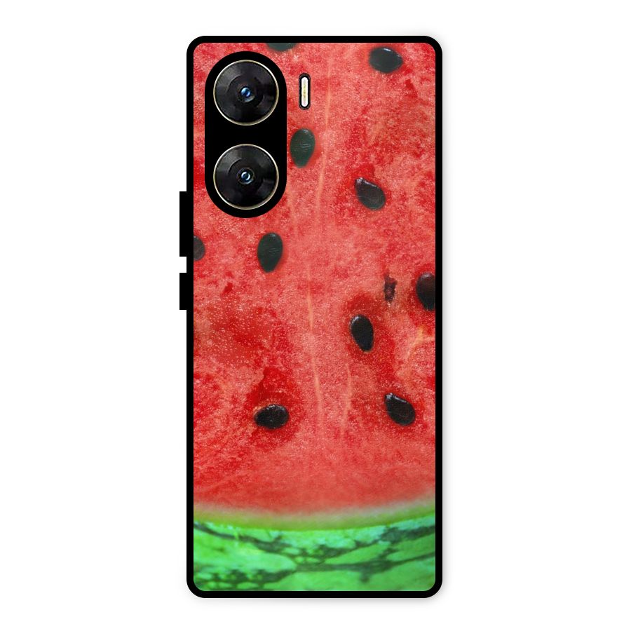 Watermelon Design Metal Back Case for Vivo V29e