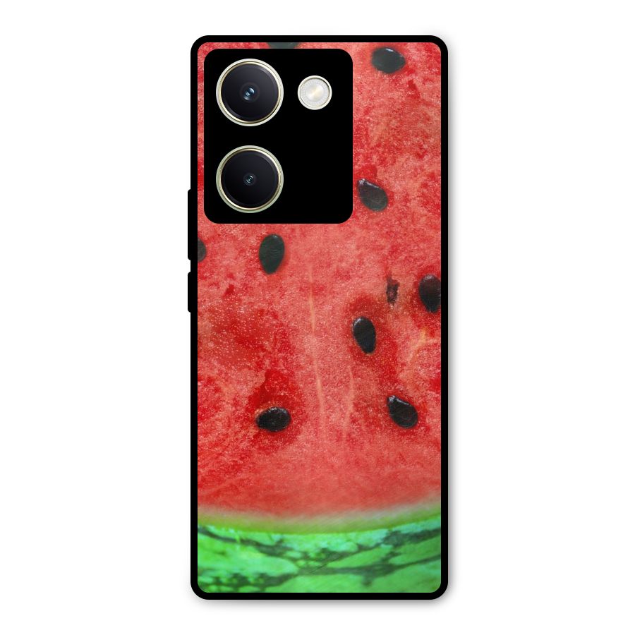 Watermelon Design Metal Back Case for Vivo Y200 Pro
