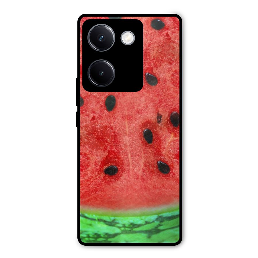 Watermelon Design Metal Back Case for Vivo Y300 Plus