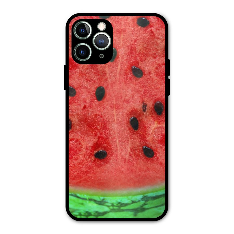 Watermelon Design Metal Back Case for iPhone 11 Pro Max