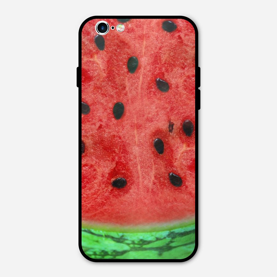 Watermelon Design Metal Back Case for iPhone 6 6s