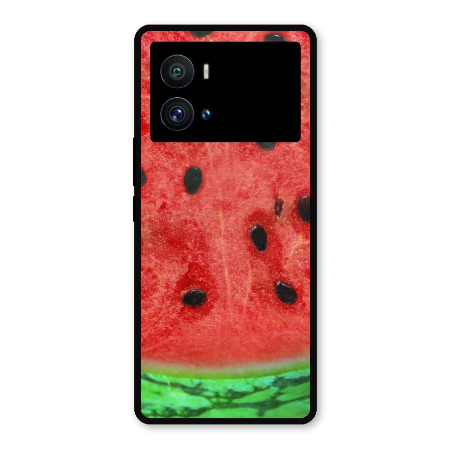 Watermelon Design Metal Back Case for iQOO 9 Pro